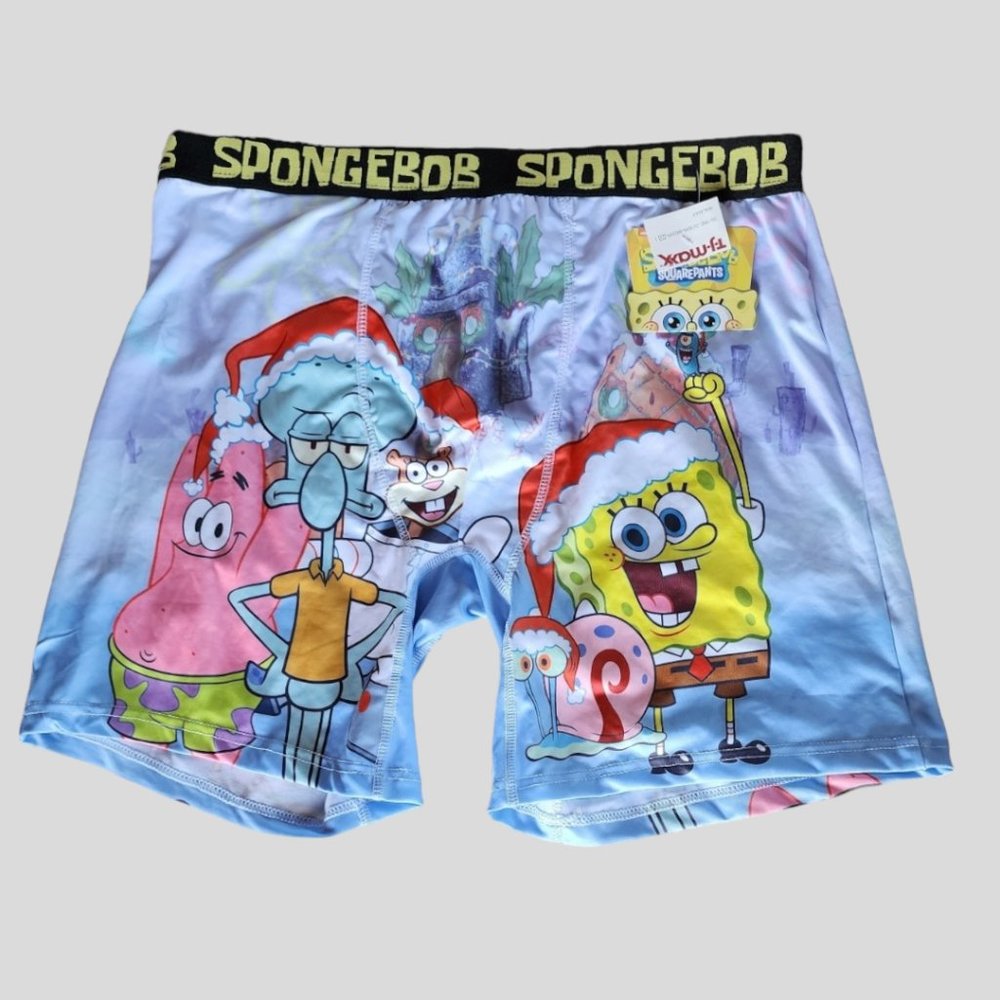 NWT VIACOM Men's Spongebob Squarepants Boxers Size XL